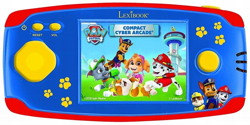 PAW PATROL PRZENOŚNA KONSOLA 150 GIER PSI PATROL