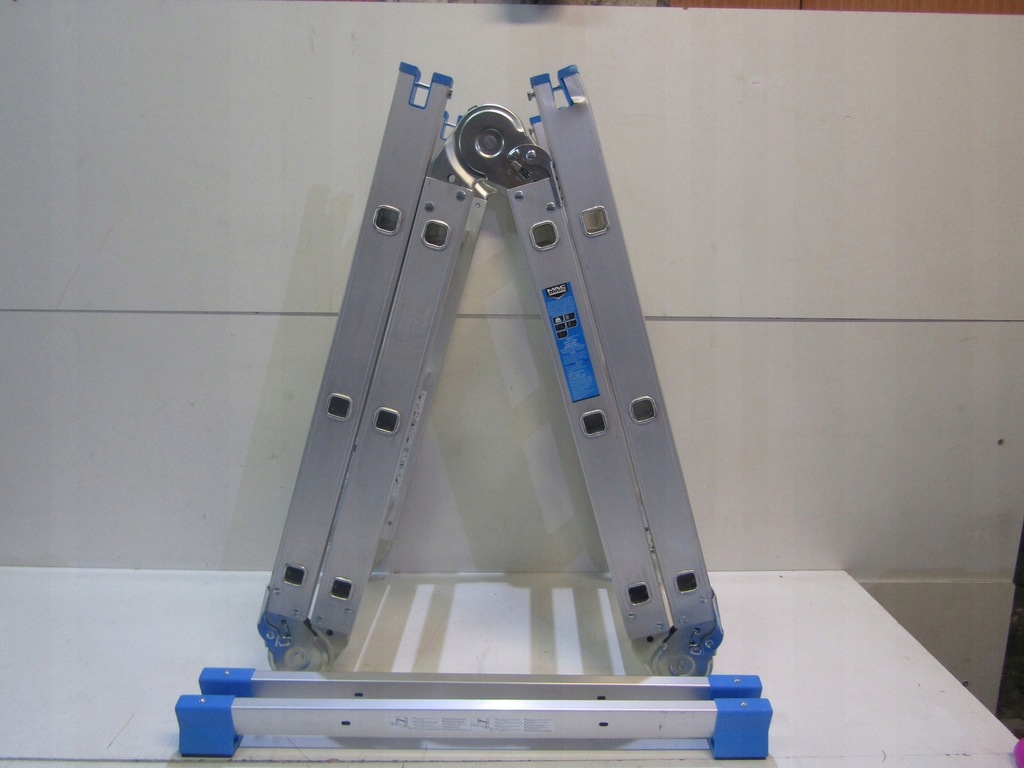DRABINA ALUMINIOWA MACALLISTER 4 X 3 STOPNIE