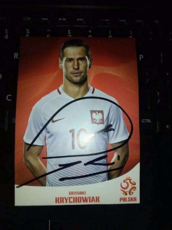 Grzegorz Krychowiak - autograf