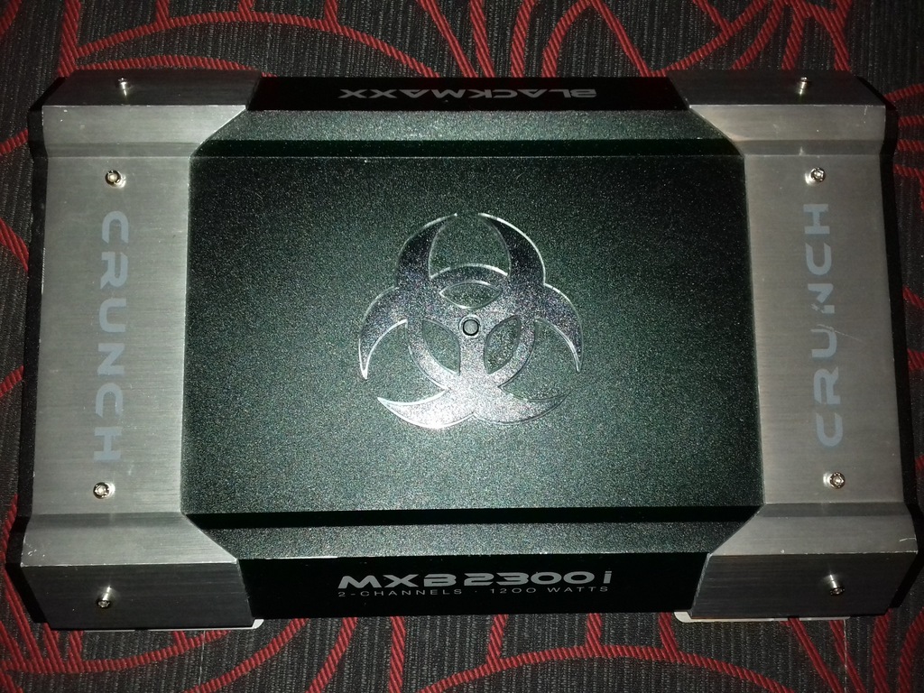 Crunch MXB-2300i mocna 2 kanałówka 600 w rms 4 ohm