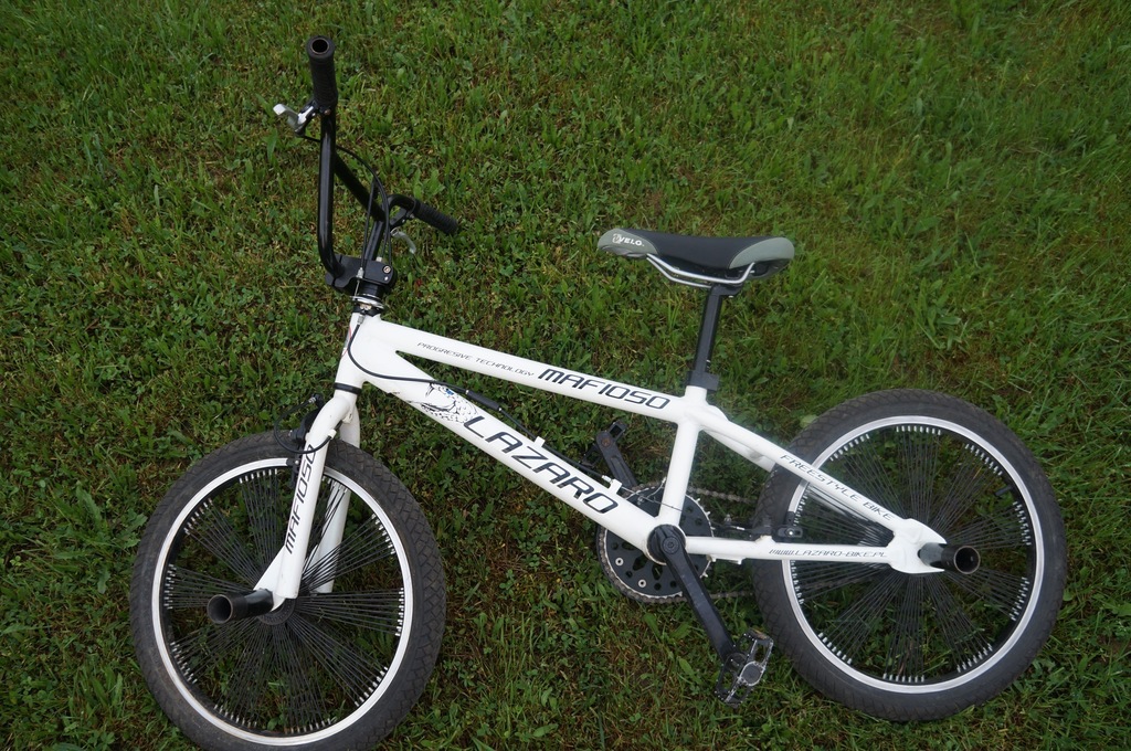 BMX Lazaro Mafioso 160 szprych+pegi kierownica 360
