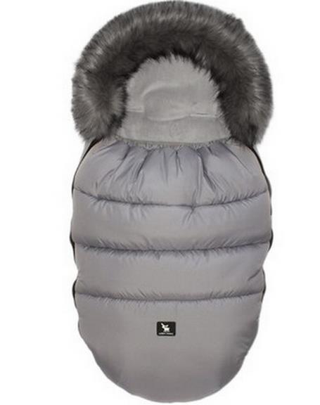 ŚPIWÓR ŚPIWOREK ZIMOWY COTTON MOOSE DO WÓZKA SZARY
