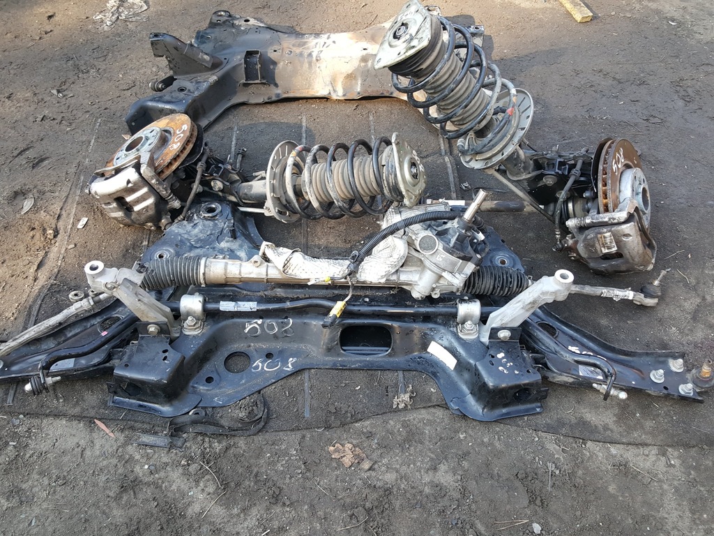 PEUGEOT 508 ZAWIESZENIE PRZÓD DEMONTAŻ