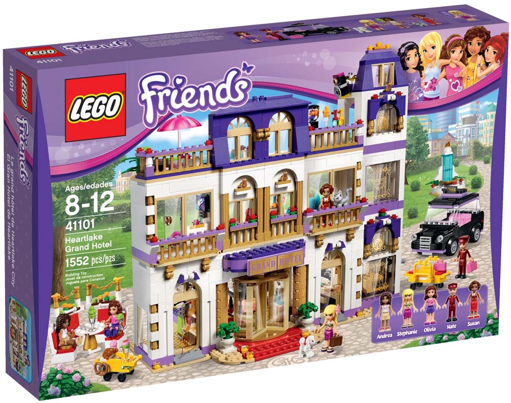 MAS24 LEGO 41101 FRIENDS GRAND HOTEL W HEARTLAKE