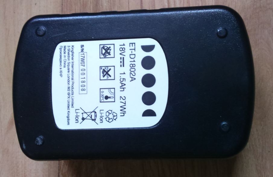 OPP AKUMULATOR LIION ETD1802A 1.5 Ah 18V 7328362013 oficjalne