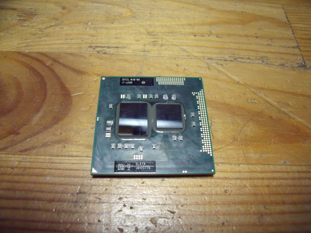 Core i7-640M 2,8Ghz 3,46Ghz Turbo, NAJMOCNIEJSZY - 7258740279 ...