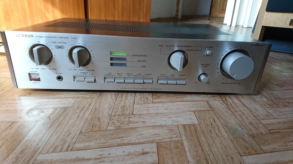 LUXMAN L-400 świetny wzmacniacz !!!