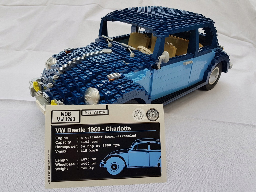 Lego 10187 Volkswagen Beetle