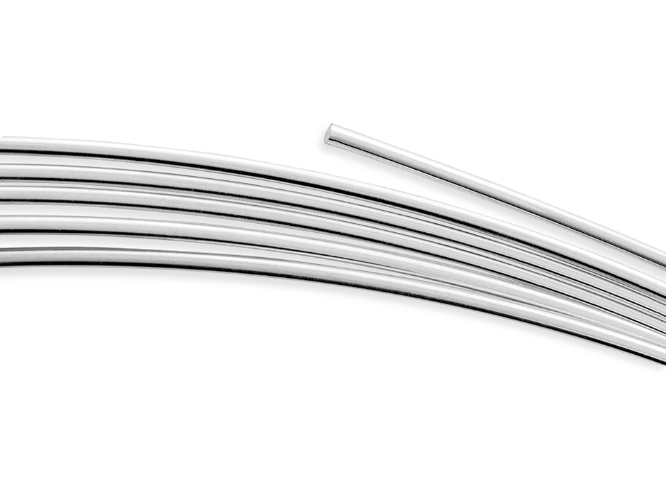 Drut z czystego srebra 999,99 2,0 - 10 cm