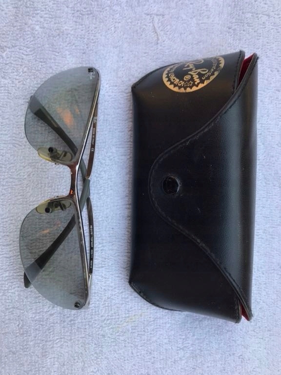 Okulary rayban aviator, pilotki model 3179