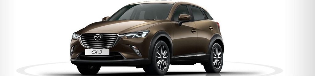 Mazda cx3 Maska titanium flash