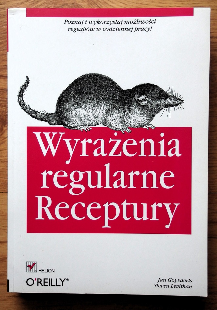 Wyrażenia regularne Receptury - Goyvaerts,Levithan