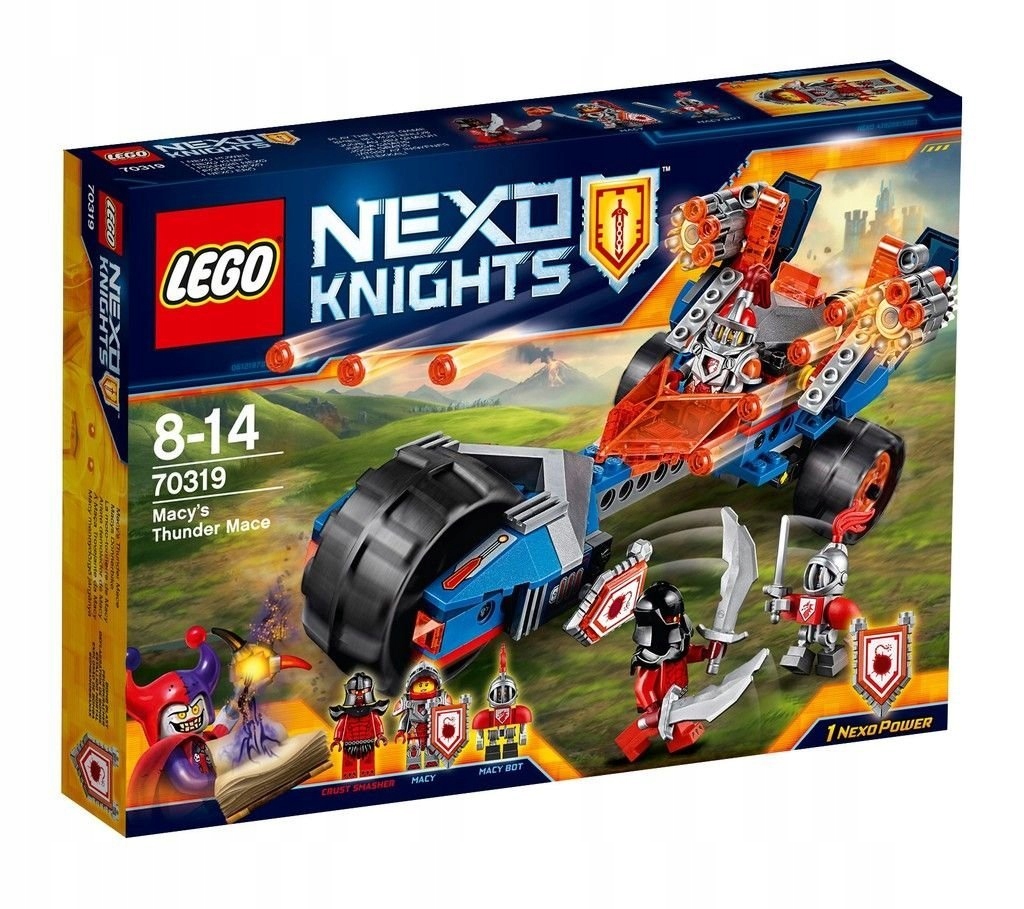 Pudełko Lego Nexo Knights 70319 Macy's Thunder Mac