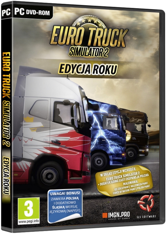 Euro Truck Simulator 2: EDYCJA ROKU + dodatki DLC