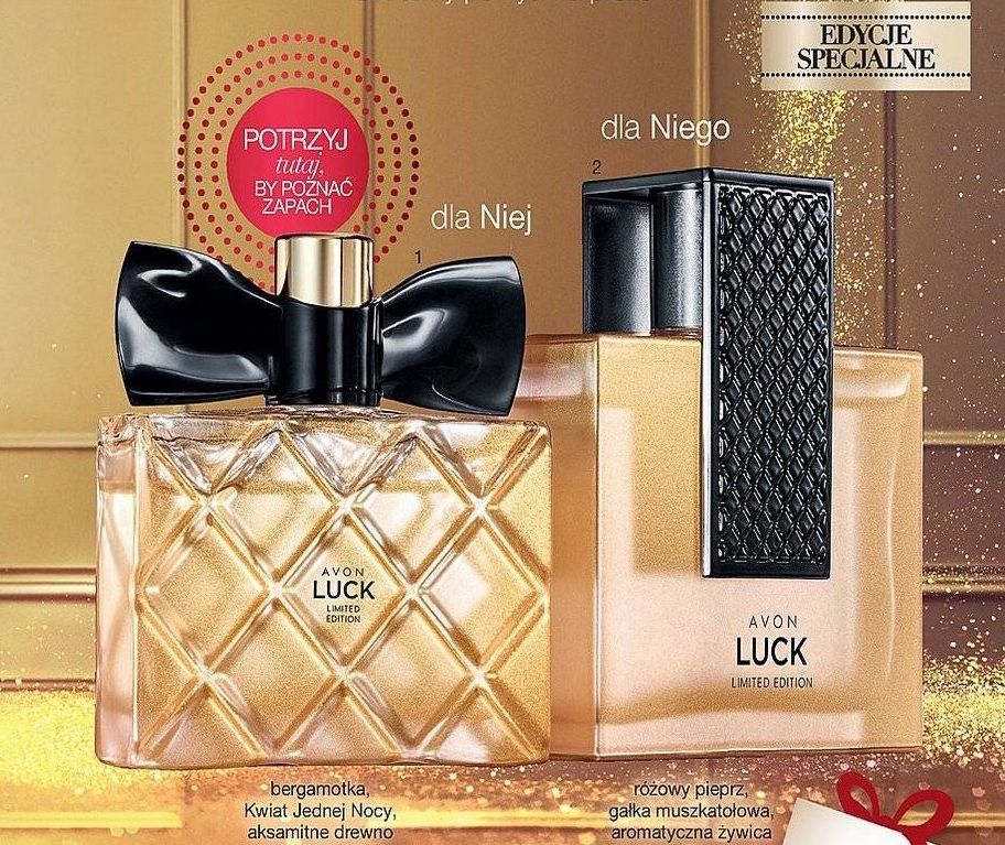 Avon - Woda perfumowana Luck Edycja Limitowana