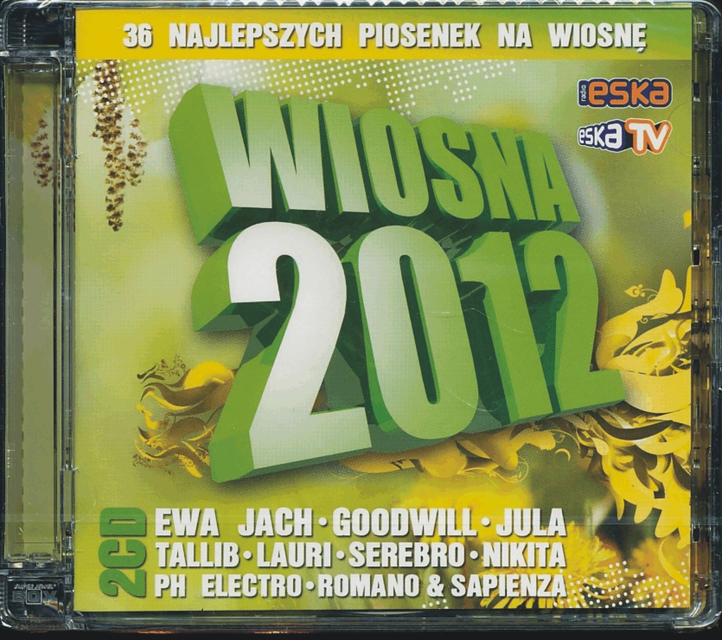 WIOSNA 2012 [2CD]Radio Eska Jula Ewa jach Serebro