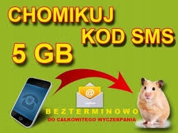Kupon -- KOD SMS --- do Chomikuj 5 GB BEZTERMINOWO
