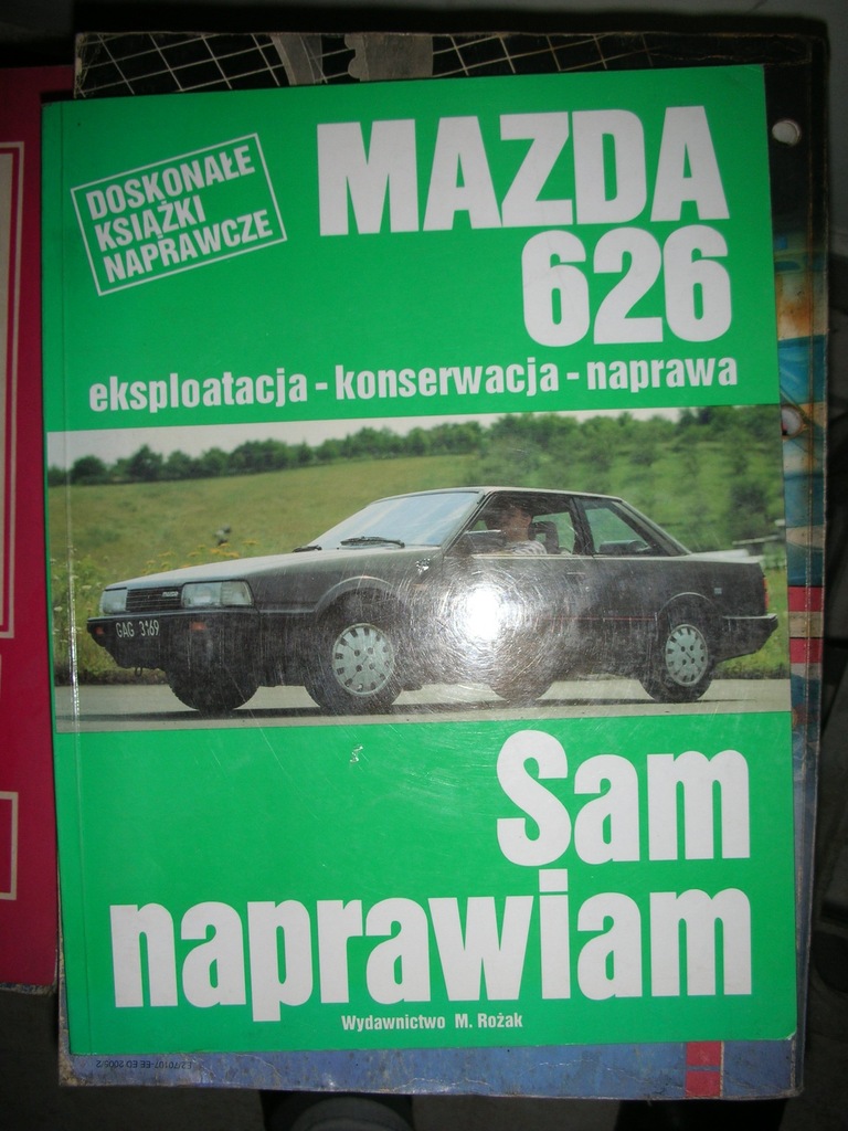 Sam naprawiam Mazda 626 modele od 1983r. silniki 1