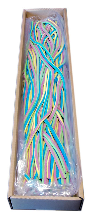 Żelki żele kable MEGA XXXL 75 cm  Fizzy Rainbow