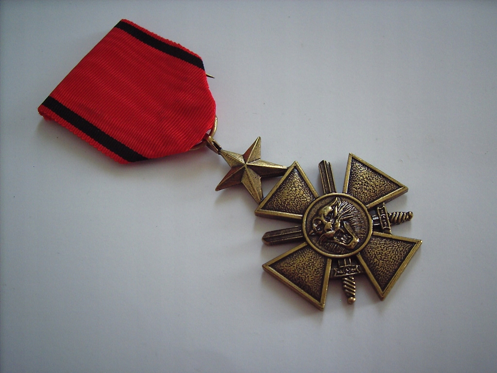 WOJENNY KRZYŻ ODWAGI ZAIR - Kongo CROIX DE GUERRE