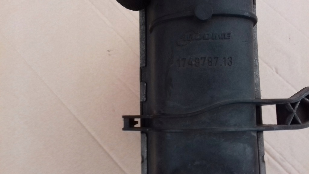 intercooler AUDI A4 B6 1.9 TDI 1749787.13 7139438867 oficjalne