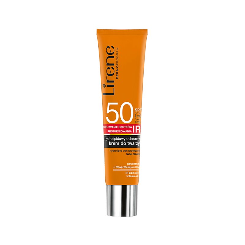 LIRENE SUN hydrolipidowy krem do twarzy SPF 50