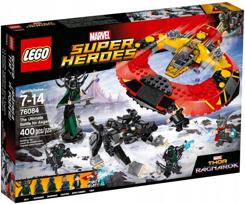 LEGO Polska Super Heroes Ostateczna bitwa o Asgard
