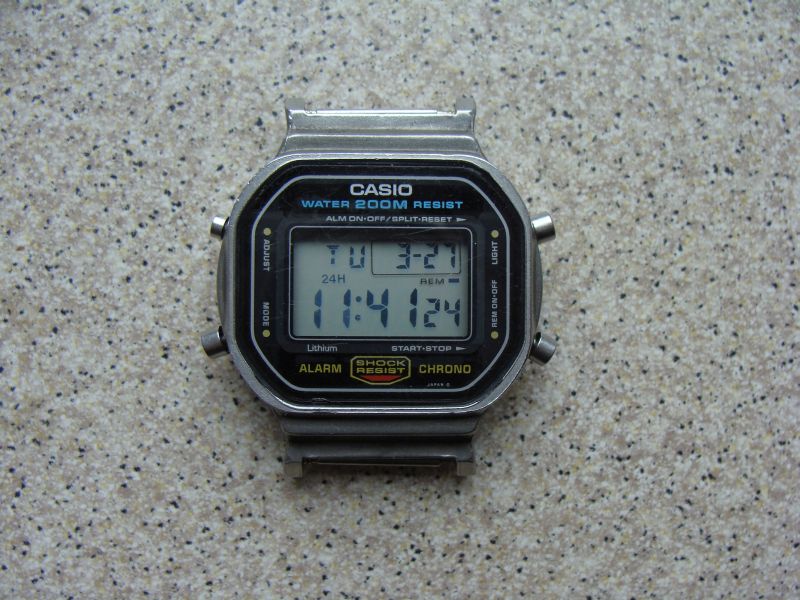 G-SHOCK スピードモデルCASIO デジタル腕時計 DW-5600 901 Casio G-Shock DW-5600（Module 901）の説明書 | しばさんの