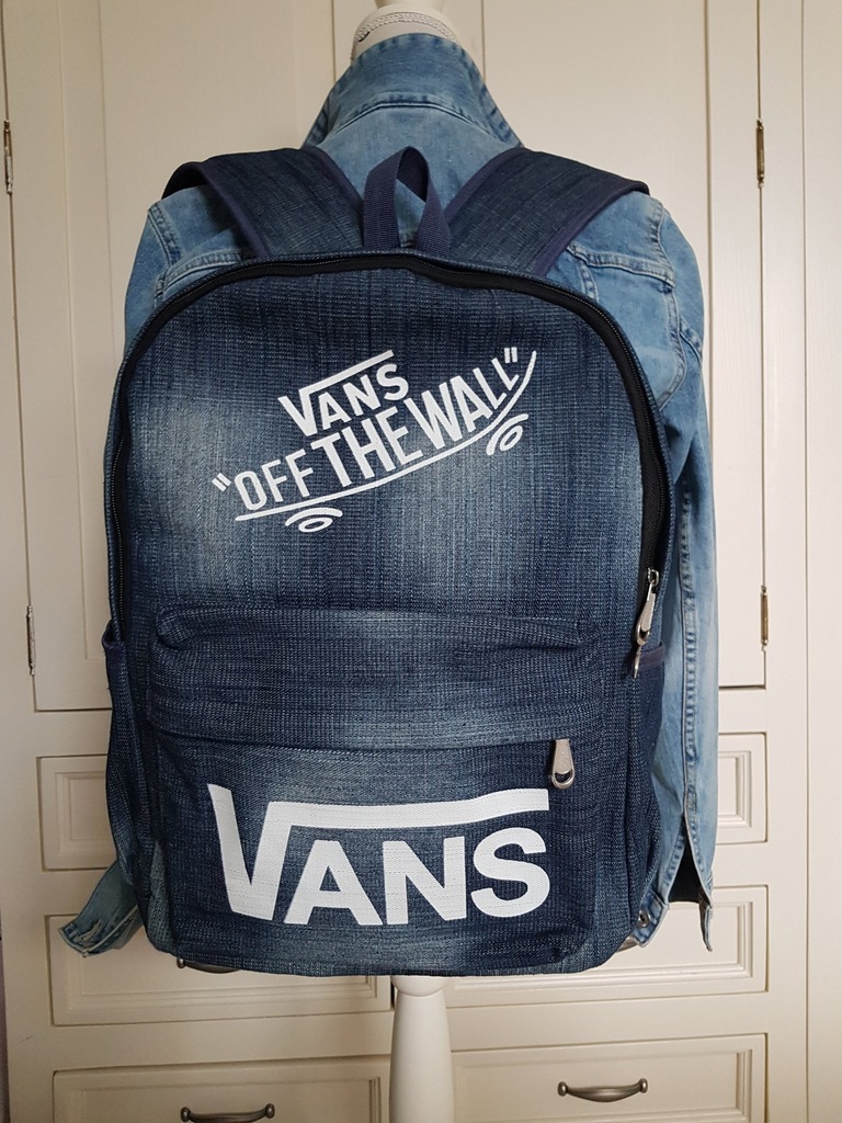 vans plecak jeans