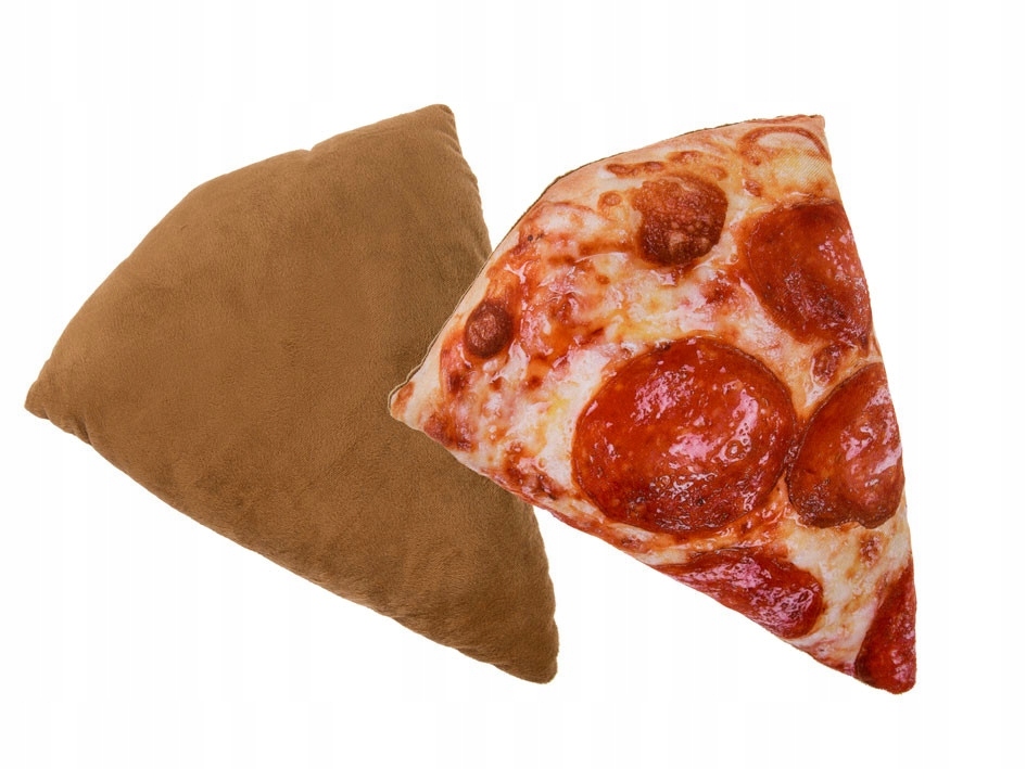 PODUSZKA KAWAŁEK PIZZY 39 CM PIZZA SALAMI DEKORACY