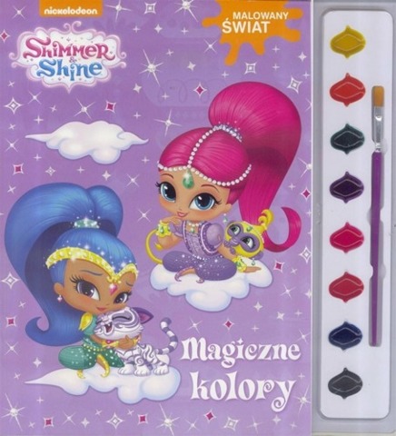 Malowanka Shimmer And Shine Magiczne Kolory 7400223957