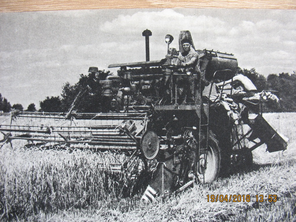 Kombajn NIE Bizon Traktor Ursus Rolnik PGR itp