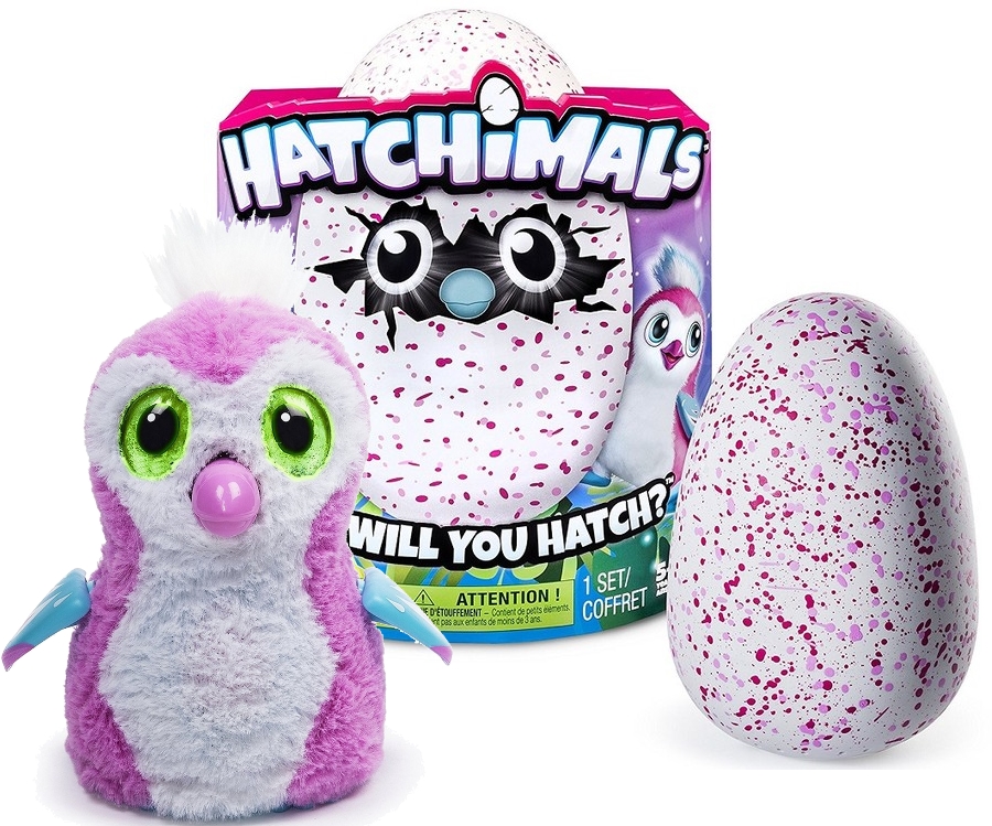 HATCHIMALS JAJKO INTERAKTYWNE PINGWINIAK RÓŻOWY