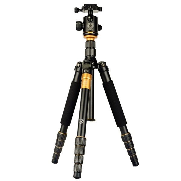 MENGS Q666 przenośny statyw monopod + głowica