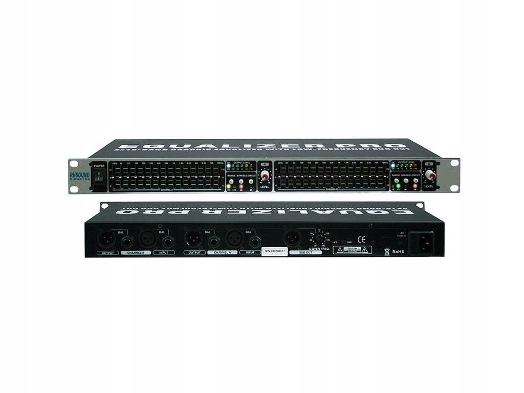 RH SOUND Korektor S-EQ215A Studio Estrada PA