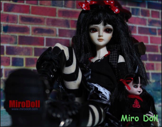 BJD MSD 1/4 Dollfie głowa Mirodoll Yaya NS