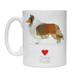 Kubek Pies Geo Owczarek Collie
