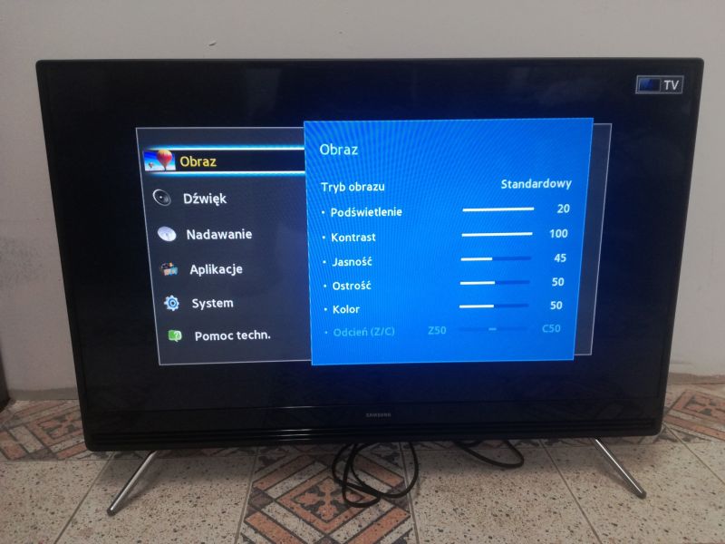 TELEWIZOR SAMSUNG UE32K5100AW