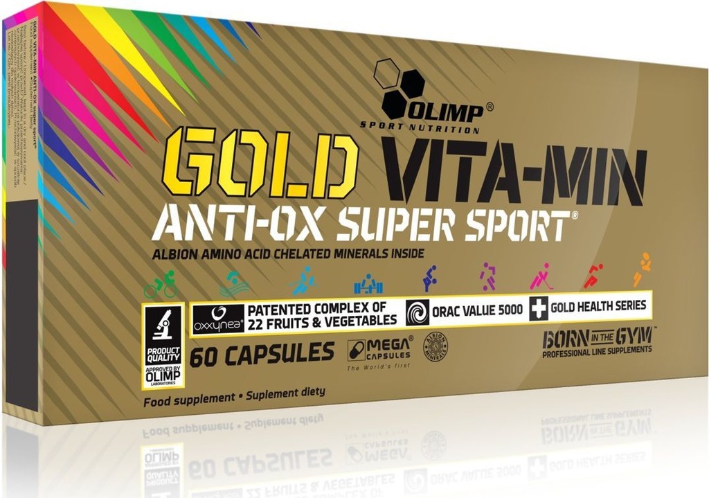 OLIMP Gold Vita-Min Anti-OX Super Sport 60 Mega Ca