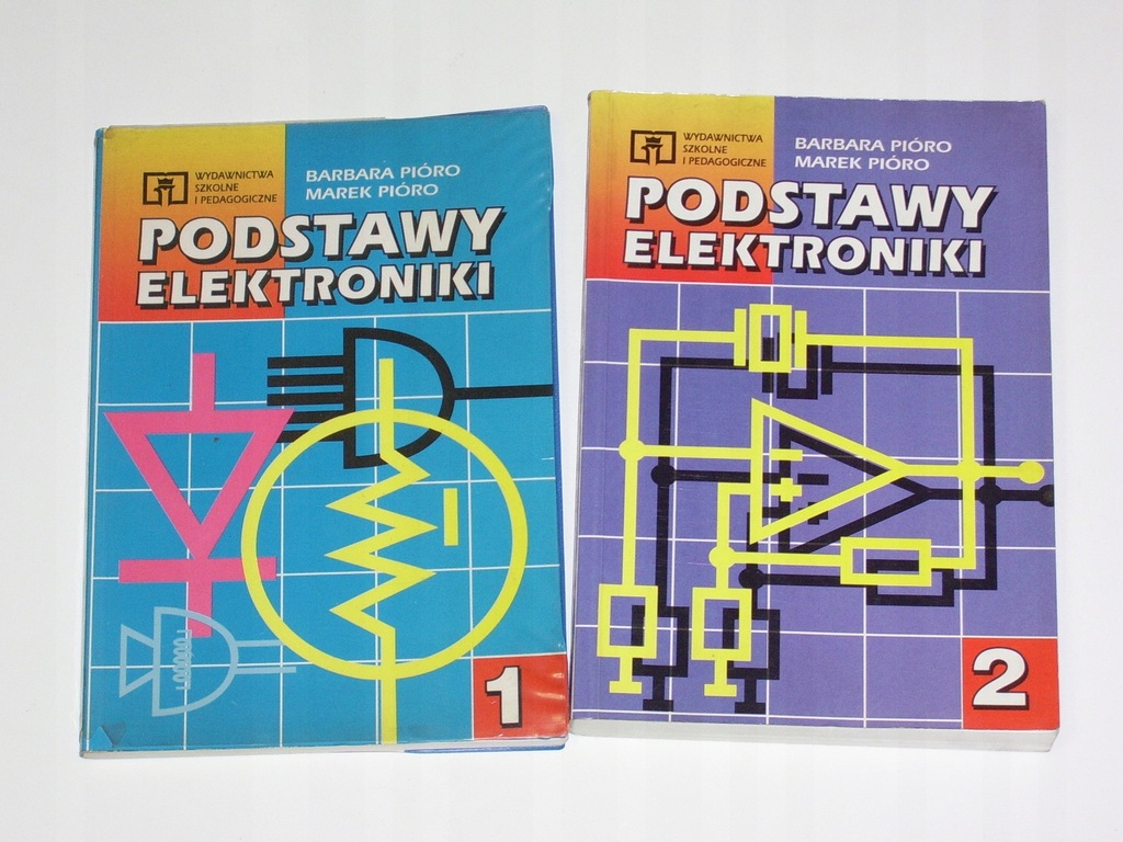 Podstawy Elektroniki 1- 2 - B.A. Pióro Wyd. WSiP - 7562620868 ...