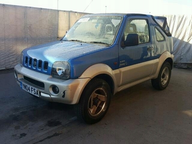 Suzuki Jimny 1.3 Benzyna 2004r. 4x4 Anglik V5C