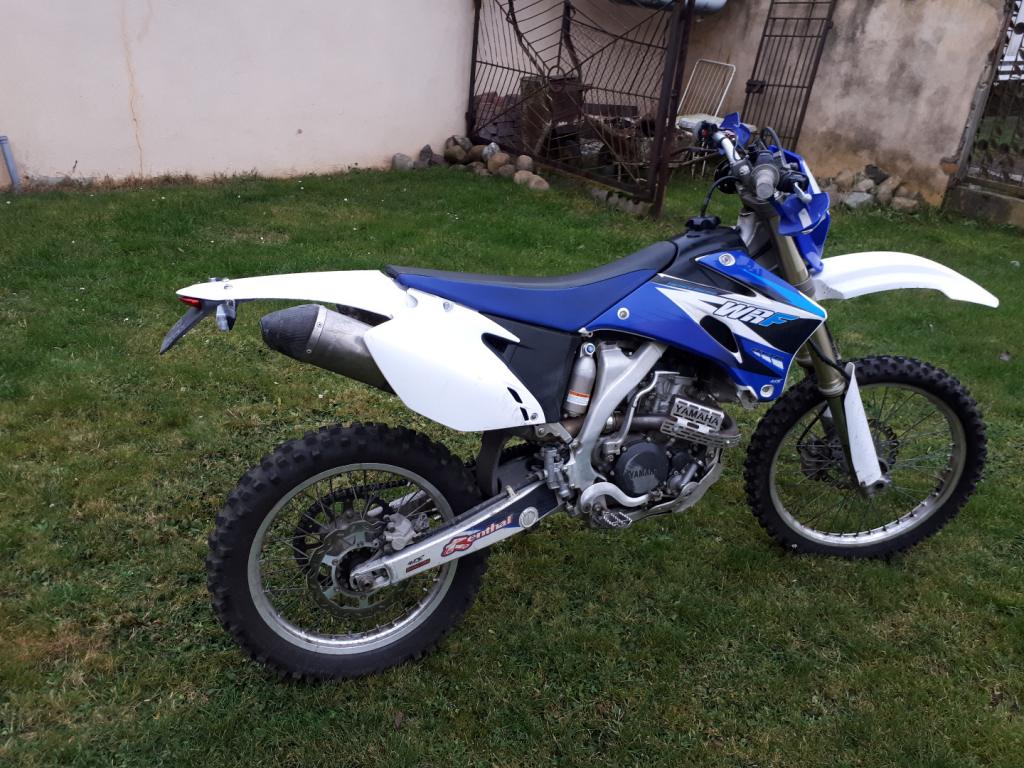 Yamaha WR 250 F - przygotowana do rejestracji