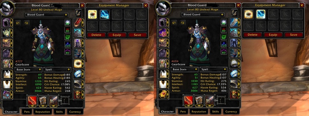 WoW Warmane Lordaeron x1, Mage Frost PVE/PVP 4.7GS