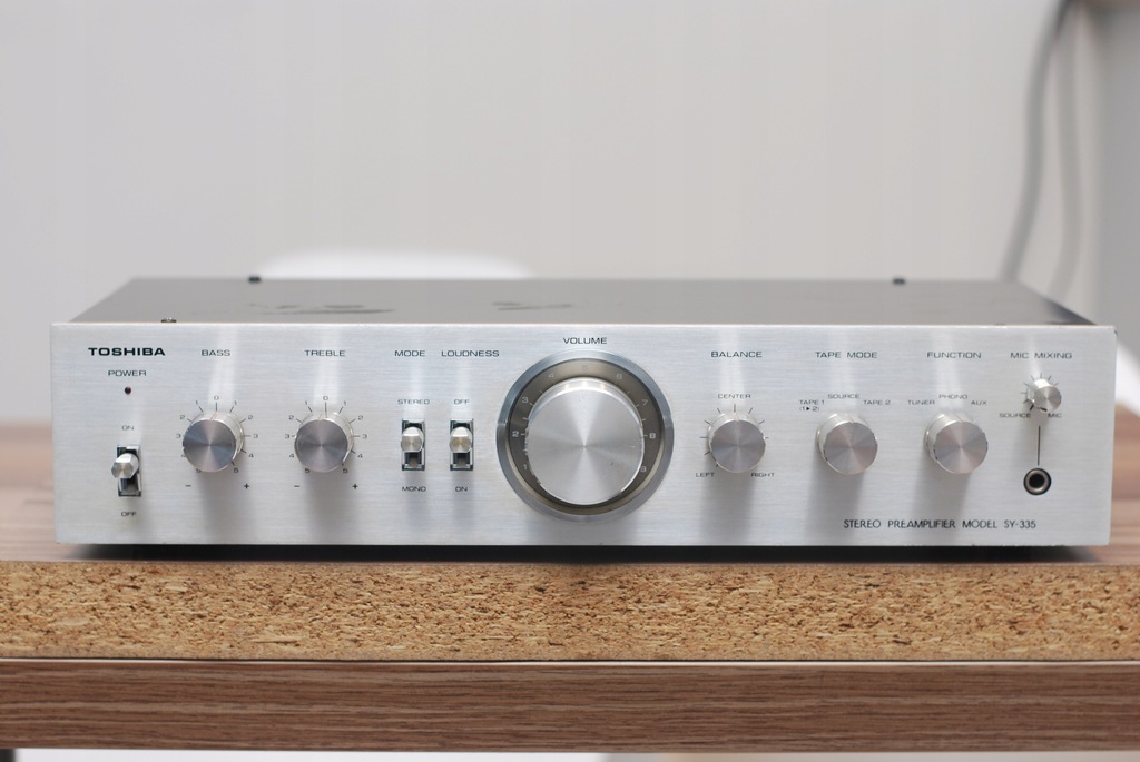 PRZEDWZMACNIACZ TOSHIBA SY-335 / VINTAGE / POZNAŃ