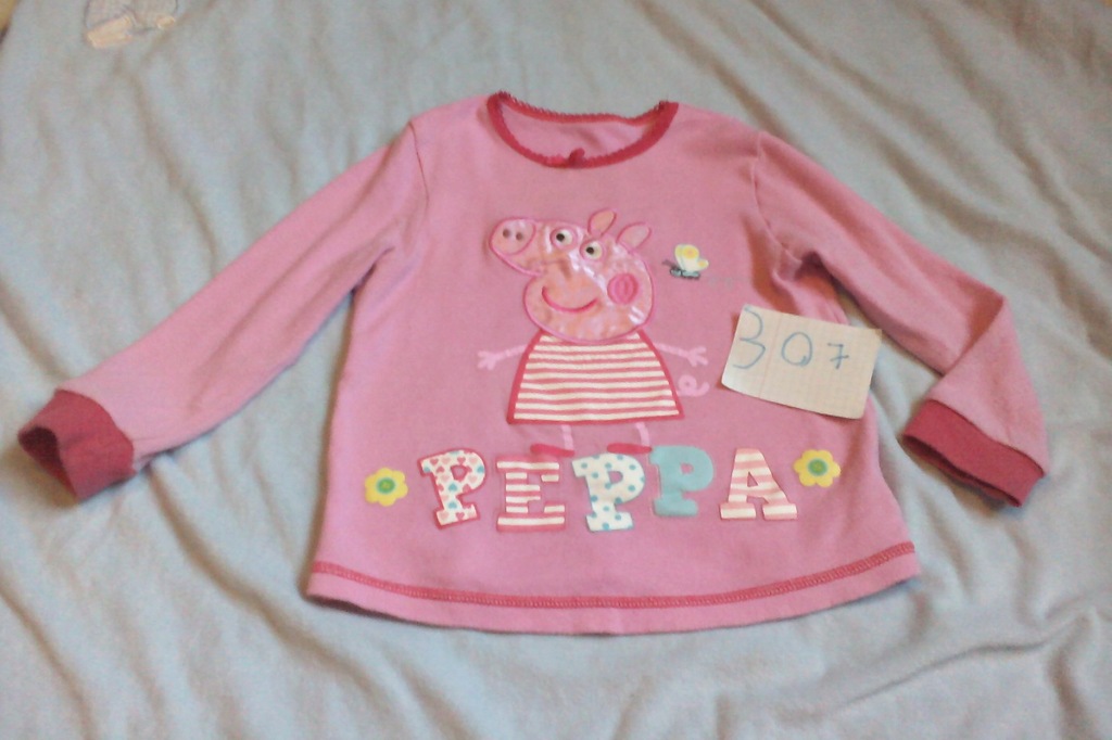 Piżamka Peppa długi rękaw Mothercare 18-24 m-ce