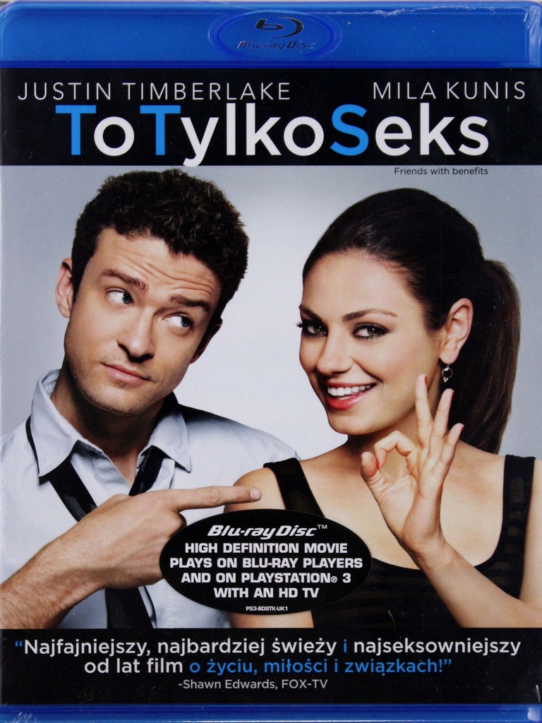 TO TYLKO SEKS [TYLKO SEX] (Mila Kunis) [BLU-RAY]