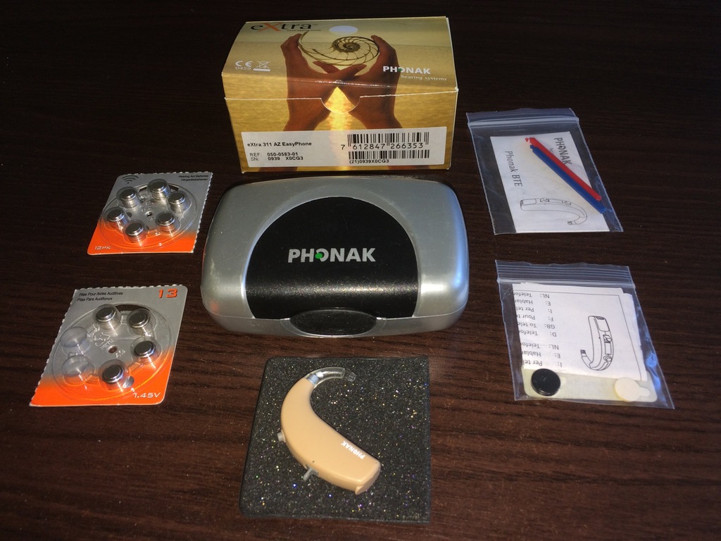 Aparat słuchowy PHONAK model EXTRA 311 AZ EP