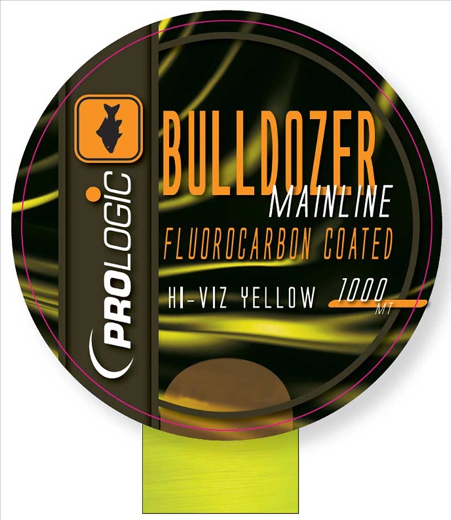Żyłka PROLOGIC Bulldozer Fluo Yellow 1000m 0.31
