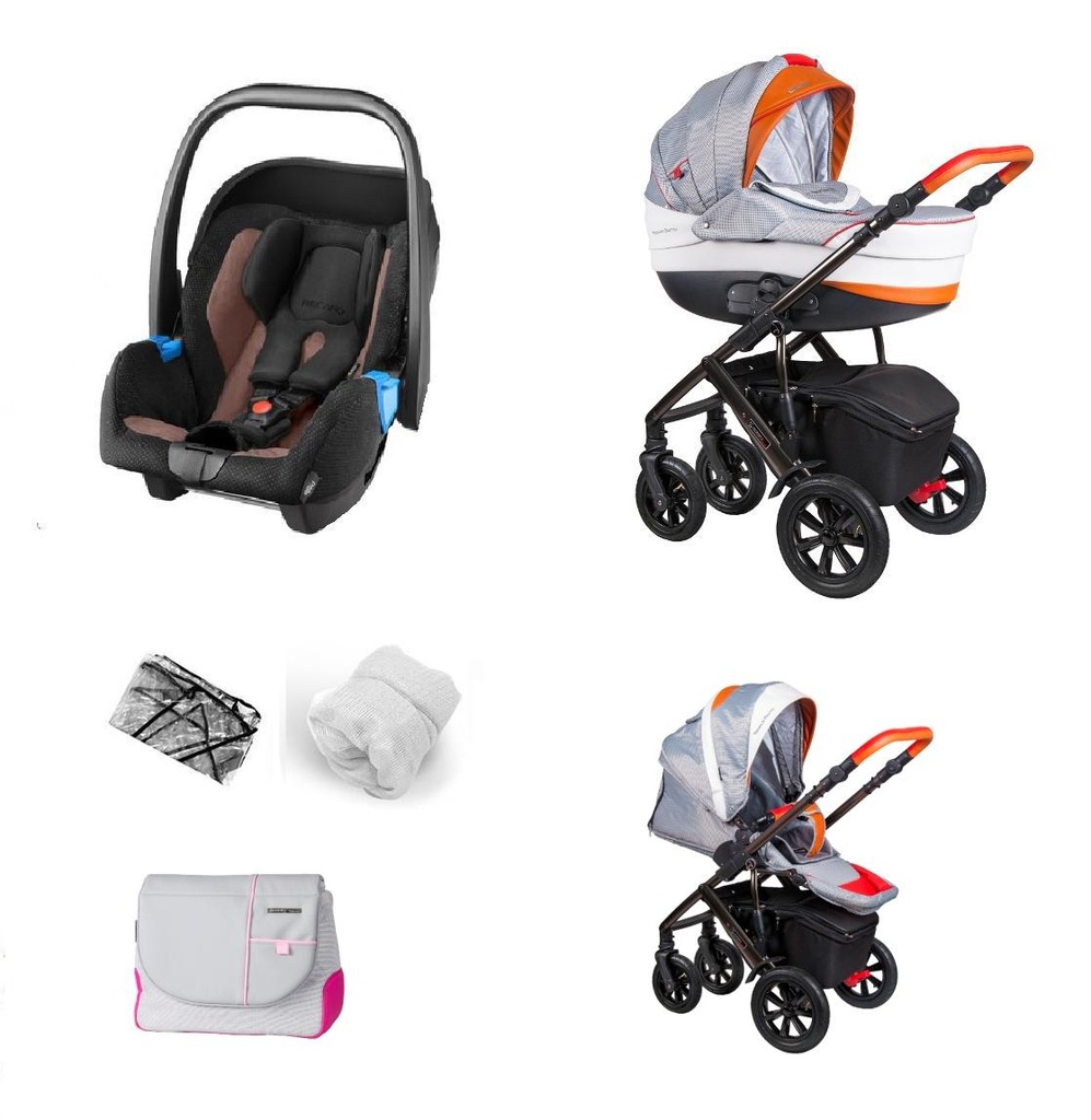 COLETTO Verona 3w1 fotelik Recaro Privia EVO @