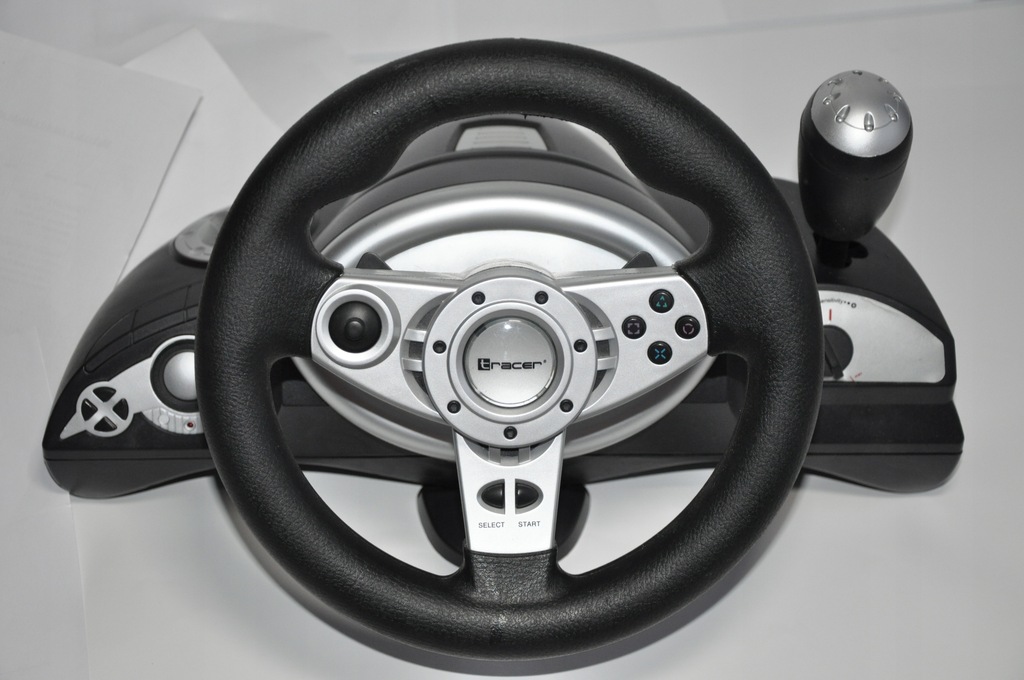 TRACER Steering wheel+Foot pedals USB/PS/PS2/PS3:D